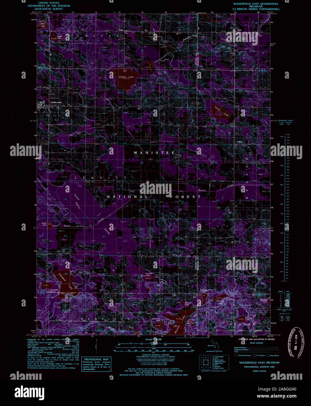 Map of walkerville hires stock photography and images Alamy