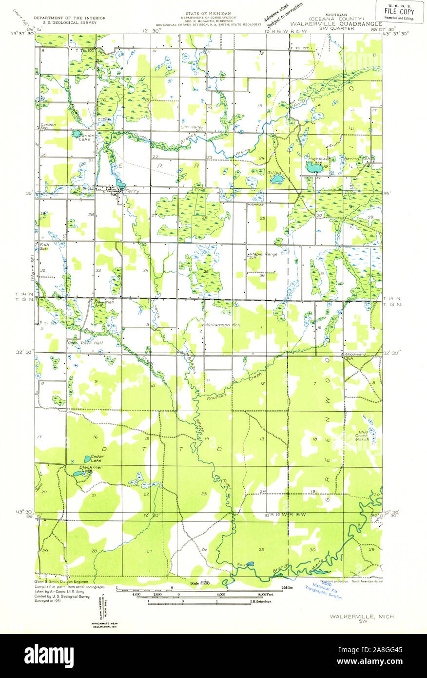 Map of walkerville hires stock photography and images Alamy