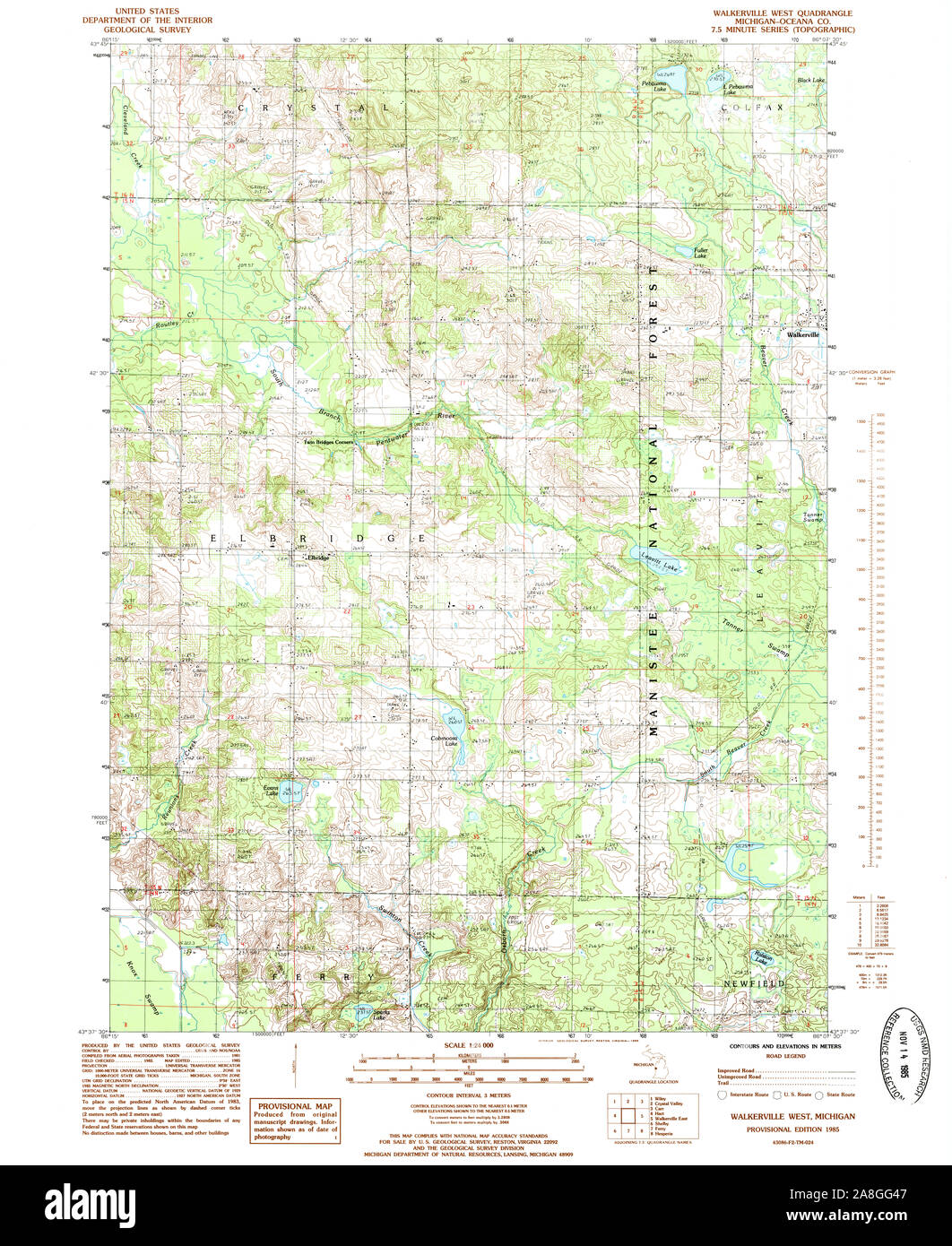 Map of walkerville hires stock photography and images Alamy