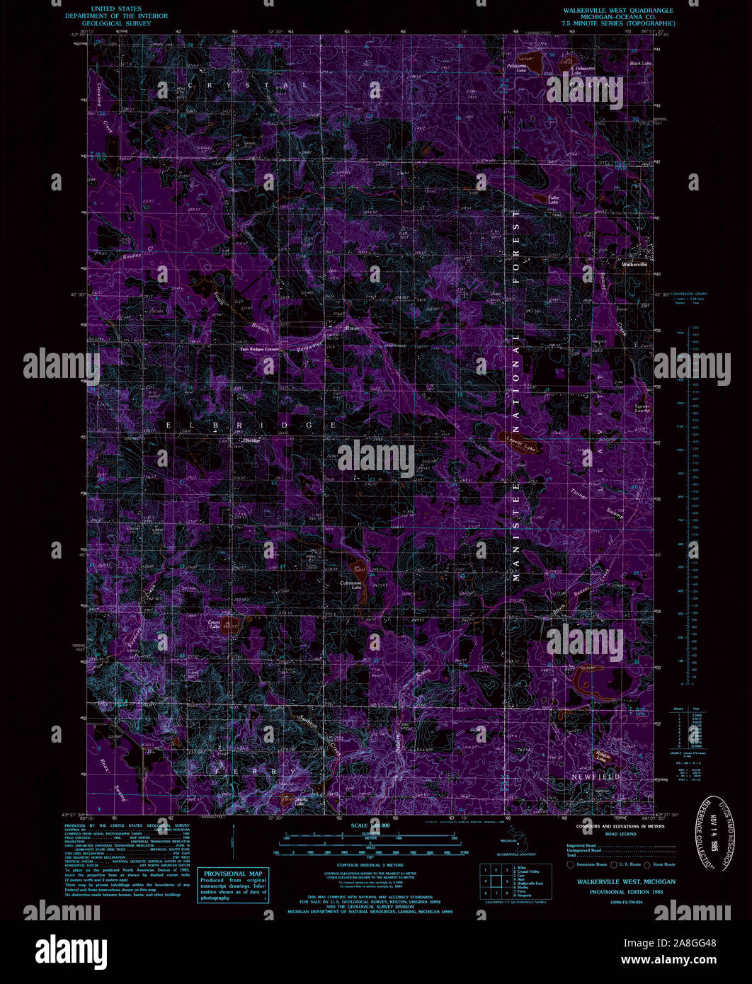 Map of walkerville hires stock photography and images Alamy