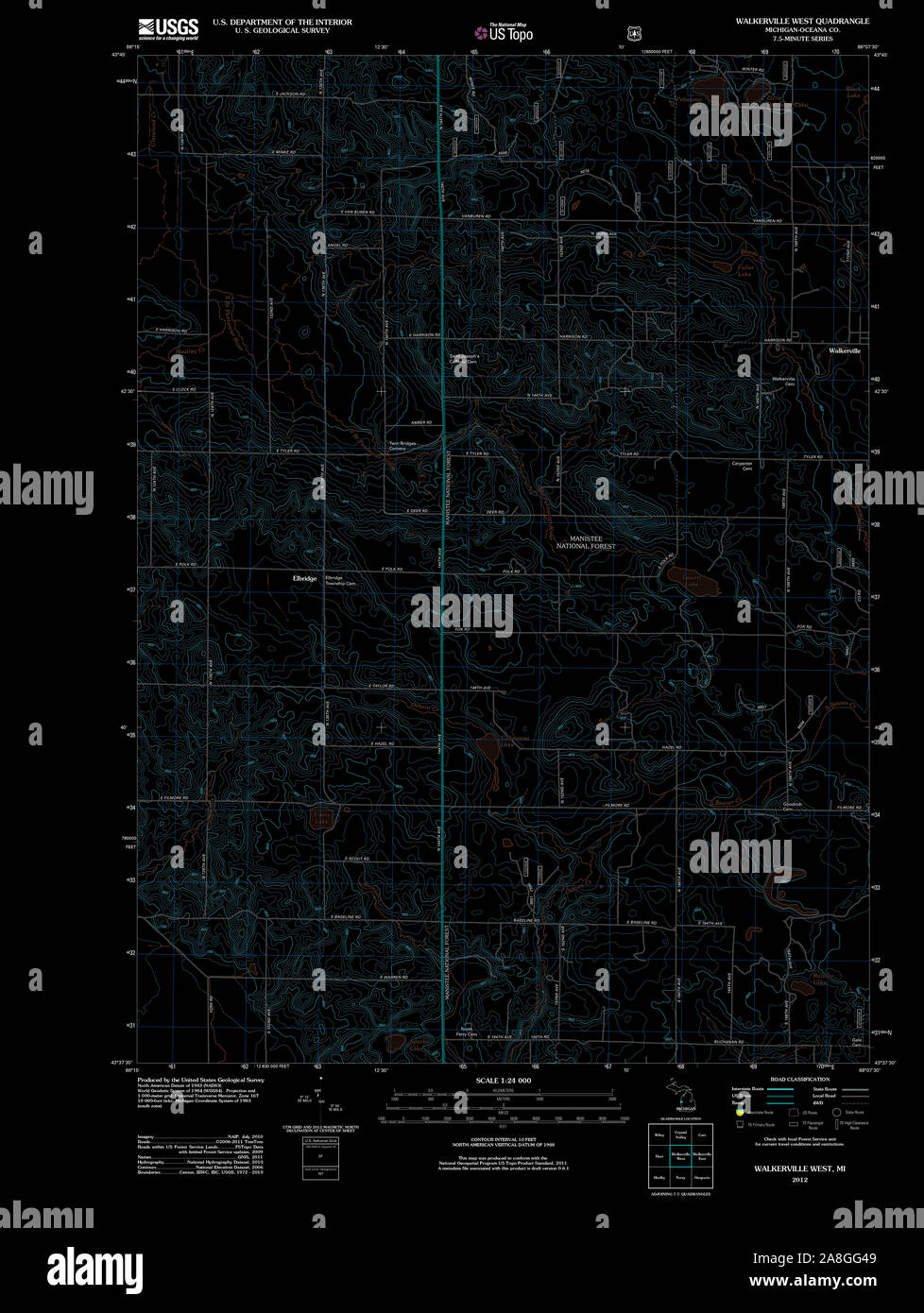 Map of walkerville hires stock photography and images Alamy