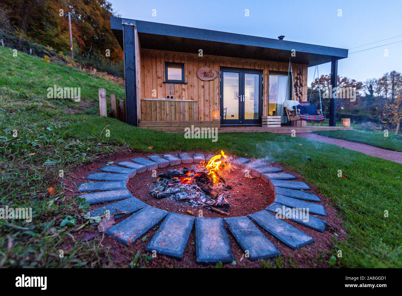 The Roost. In the heart of the Forest of Dean these two new glamping