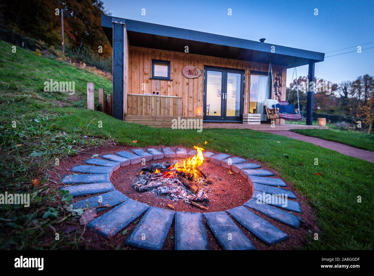The Roost. In the heart of the Forest of Dean these two new glamping