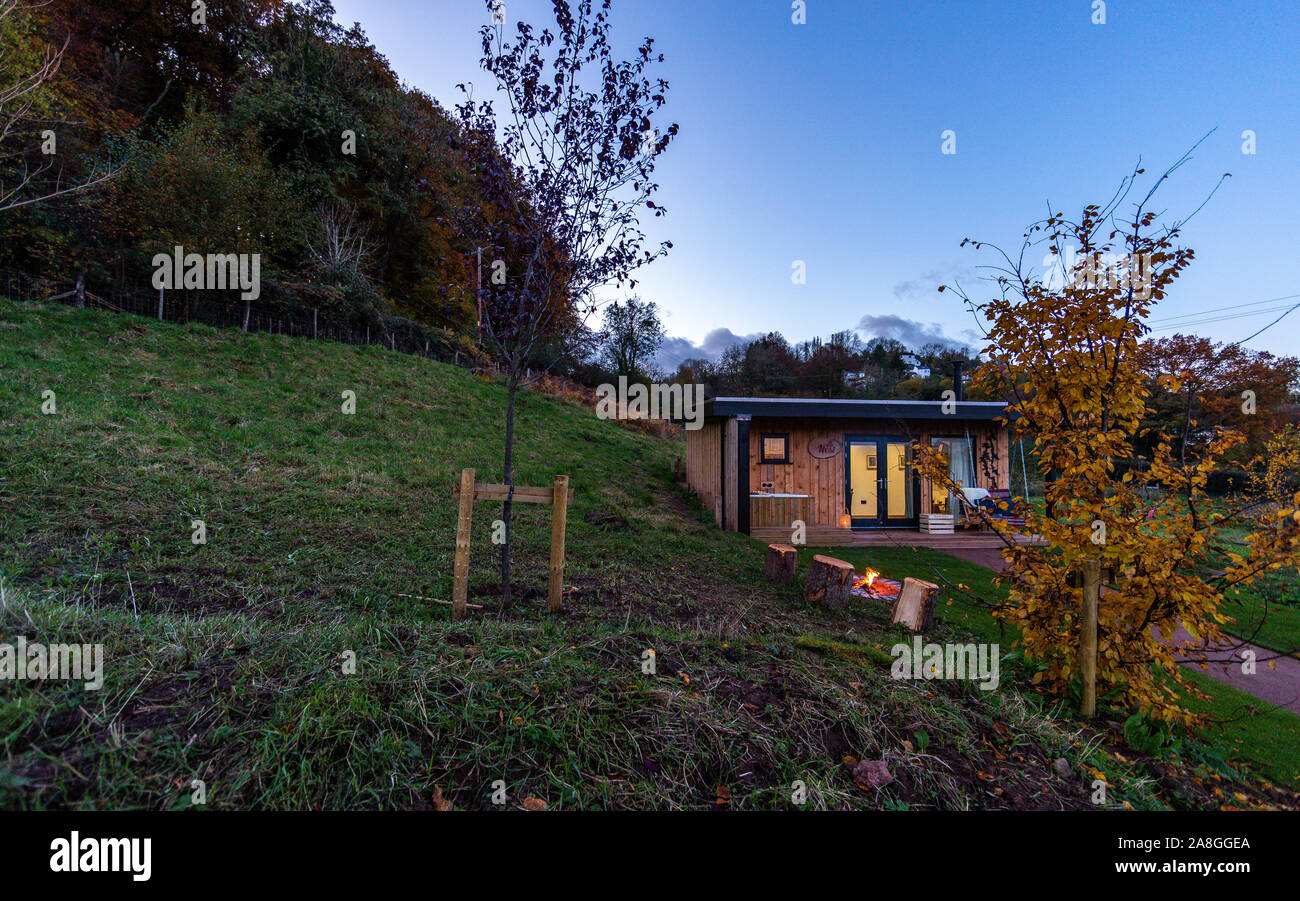 The Roost. In the heart of the Forest of Dean these two new glamping