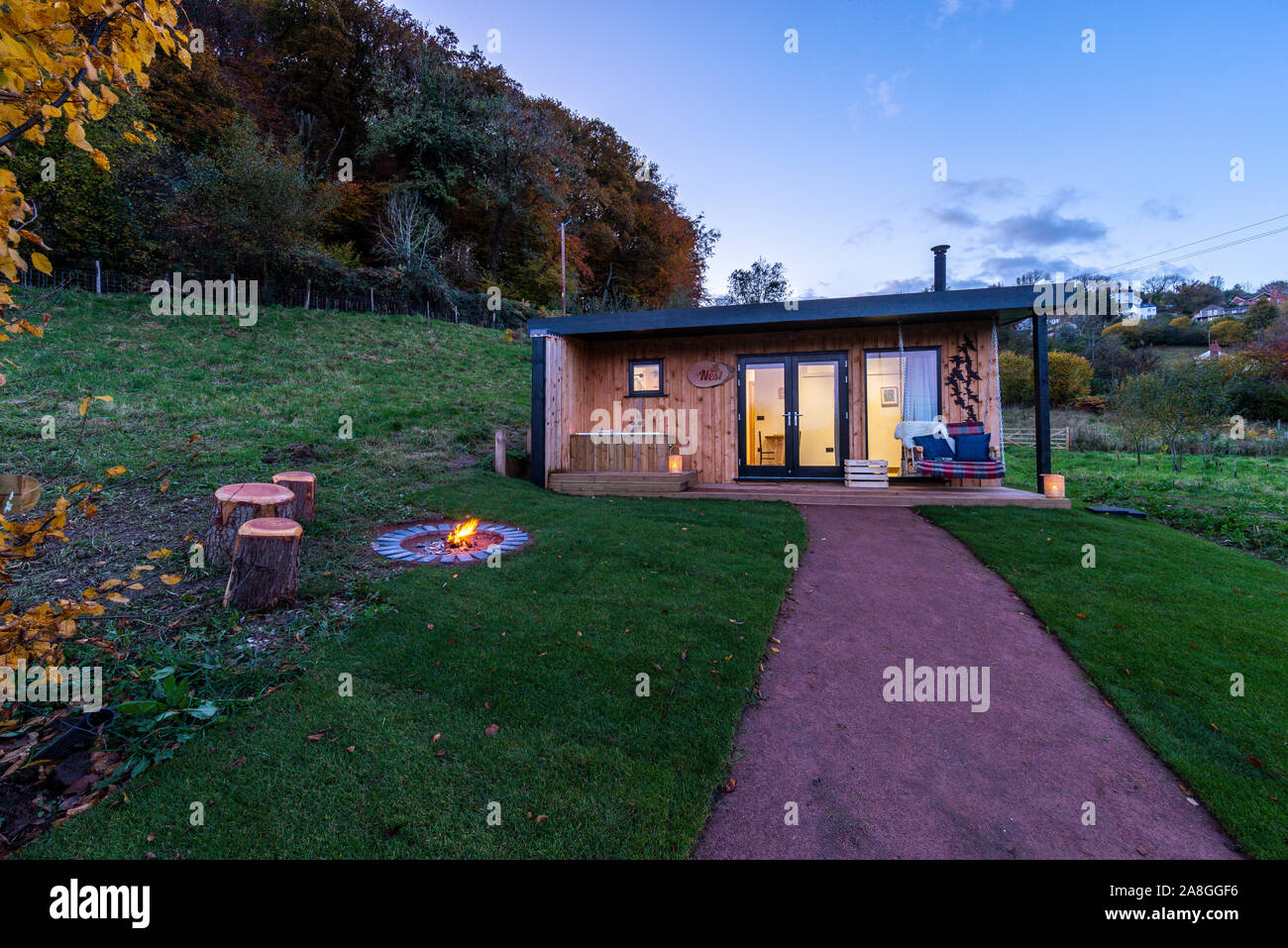 The Roost. In the heart of the Forest of Dean these two new glamping