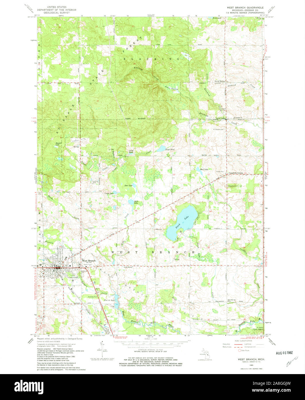 West branch, michigan hires stock photography and images Alamy