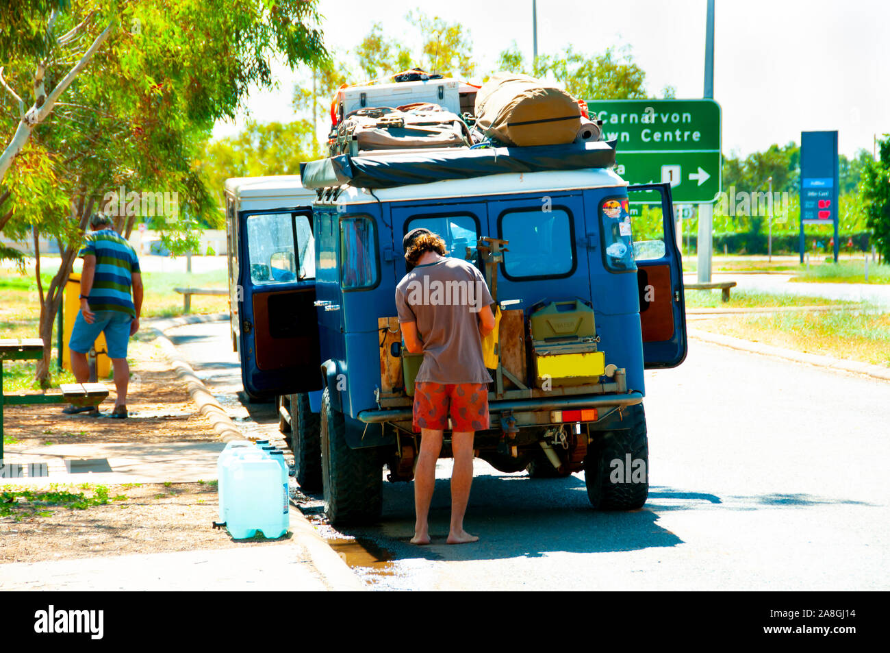 Road Trip Car in Australia Stock Photo Alamy