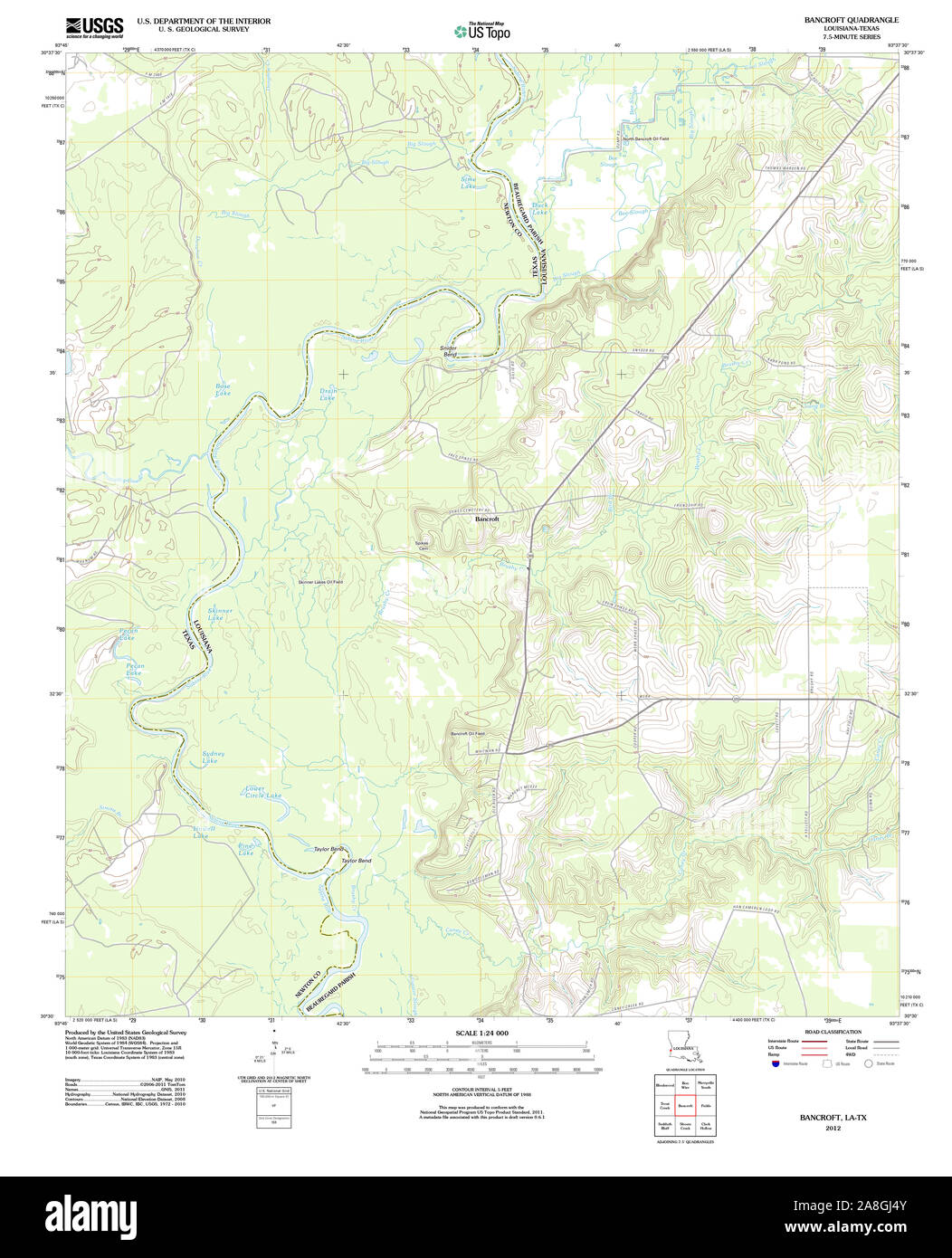 Map of bancroft Cut Out Stock Images & Pictures Alamy