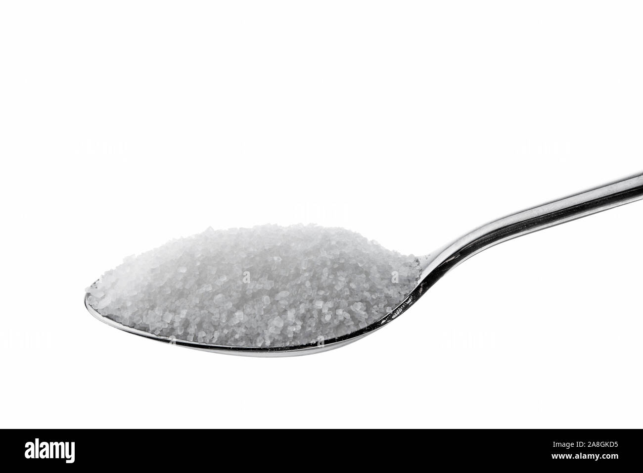 Ein Teelöffel mit Zucker Stock Photo Alamy