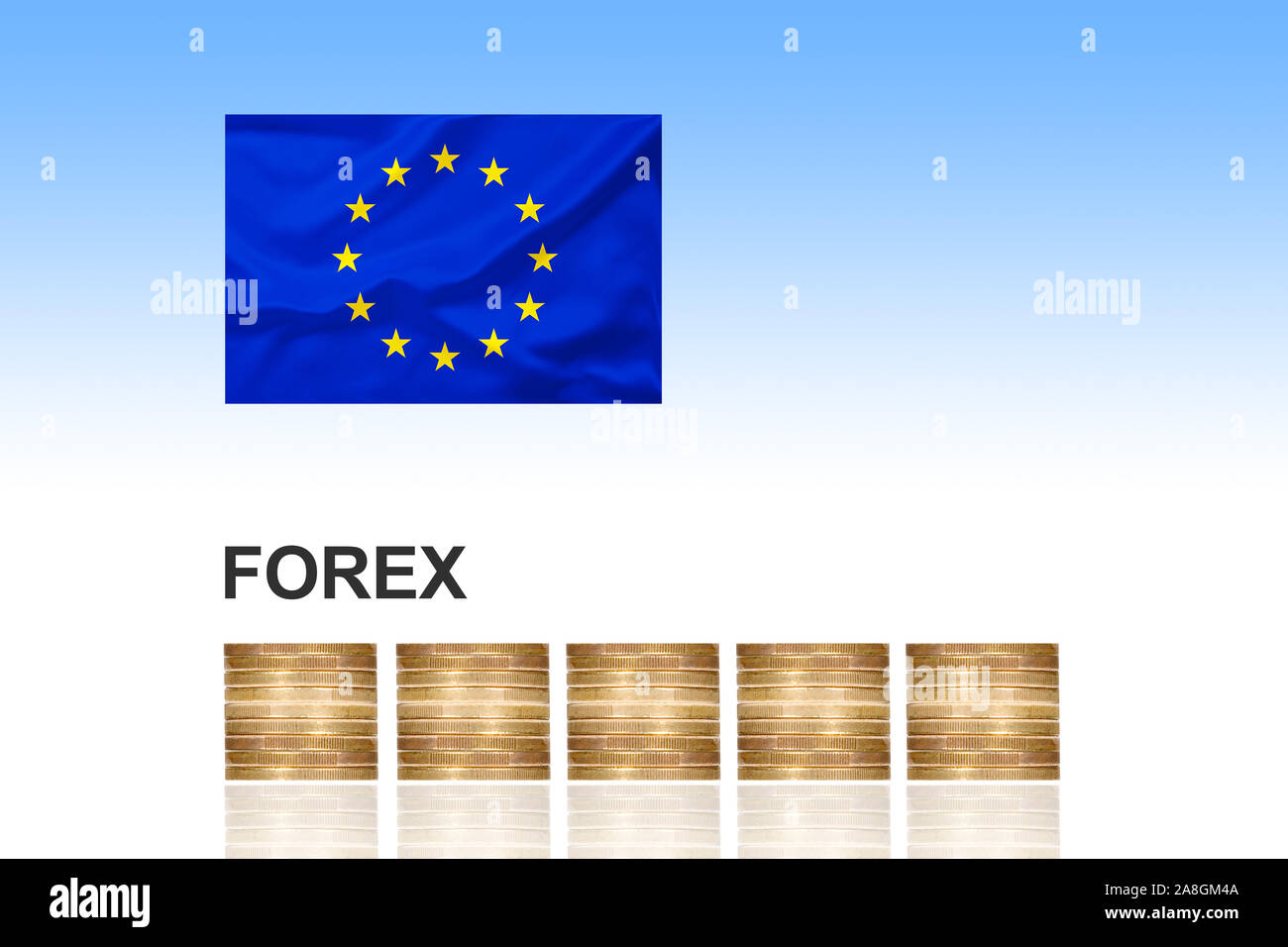 Forx, Online- Handelsplattform für Konzerne, Broker, Spekulanten, Stock Photo