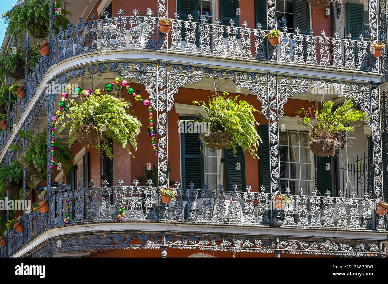 The French quarter in New Orleans. This historic district is a major
