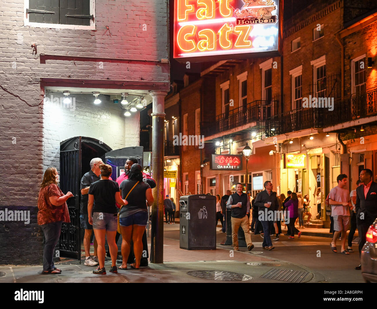 Bourbon street new orleans hires stock photography and images Alamy