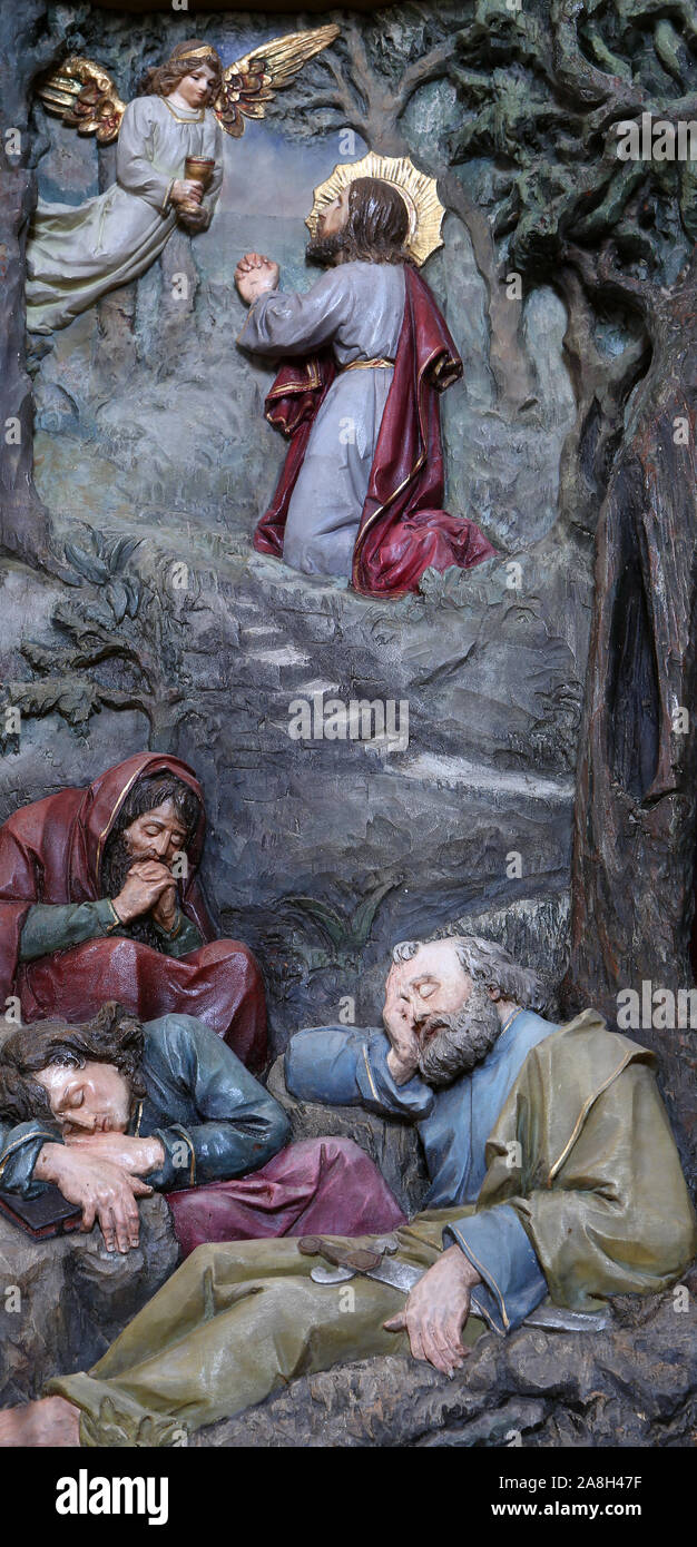 Jesus In The Garden Of Gethsemane High Resolution Stock Photography And Images Alamy