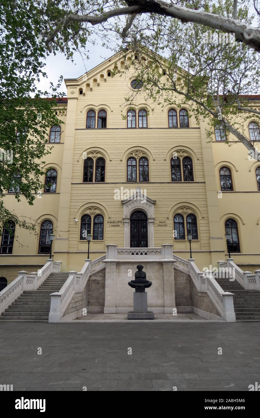 University of Zagreb, Croatia Stock Photo Alamy