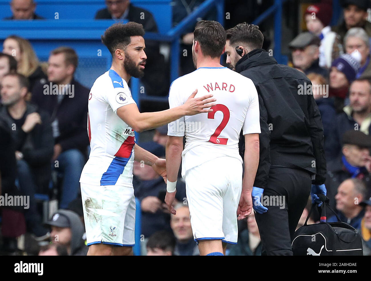 Joel Ward, Crystal Palace Stock Photo - Alamy