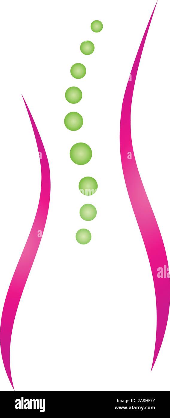 Frau, Physiotherapie, Orthopädie Stock Vector