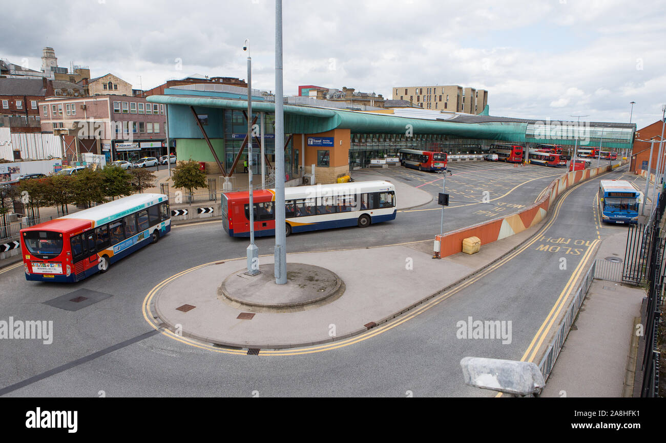 Barnsley bus station hires stock photography and images Alamy