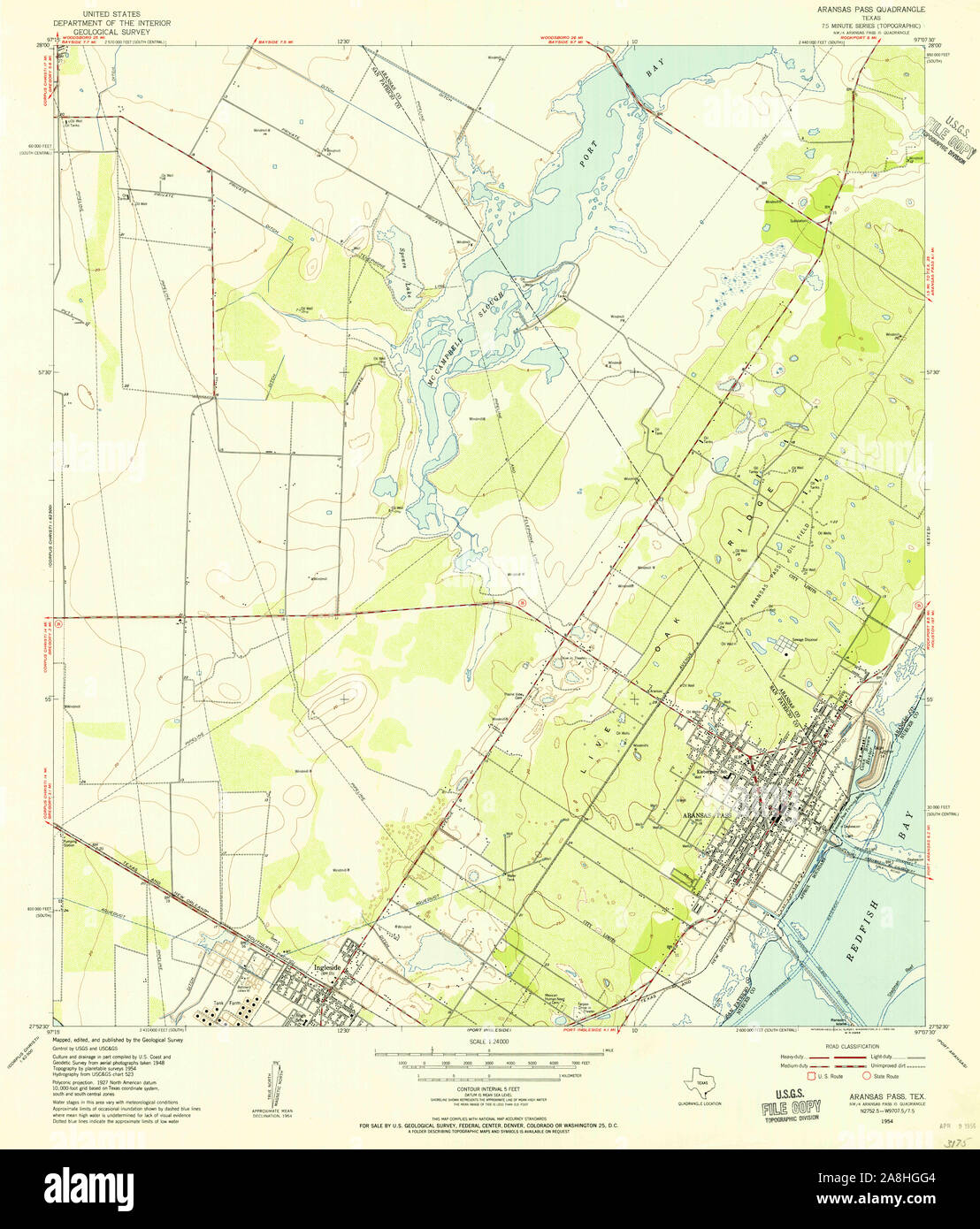 Map of aransas pass hires stock photography and images Alamy