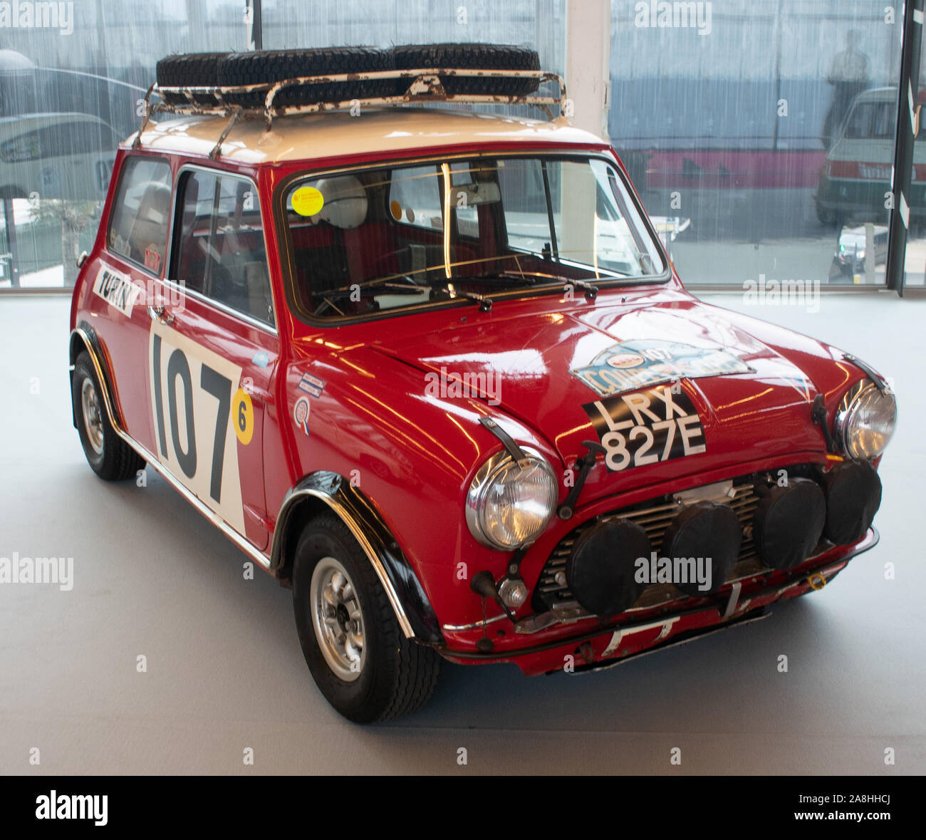 Retromobile Paris 2019 Rally Mini Stock Photo