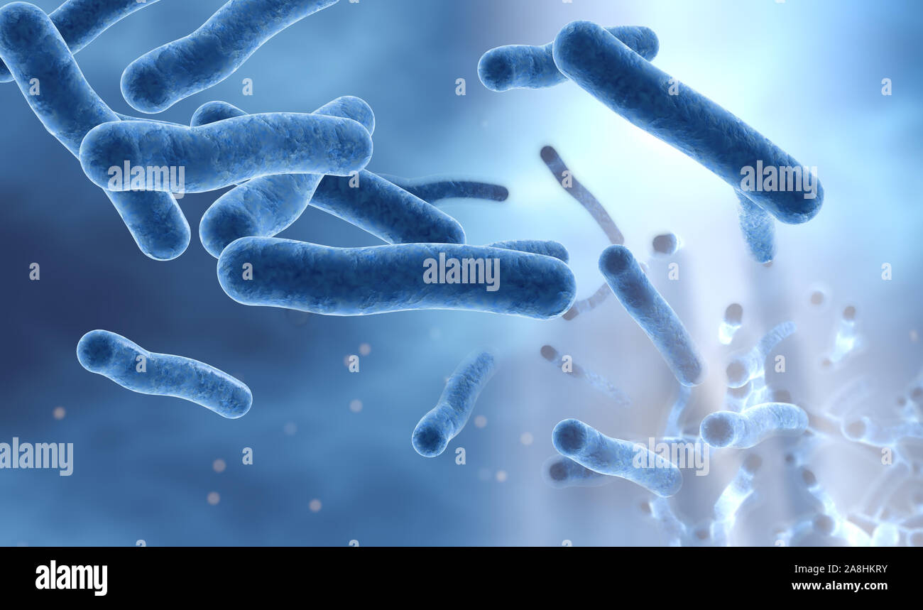 3D illustration showing legionella bacteria in water Stock Photo Alamy