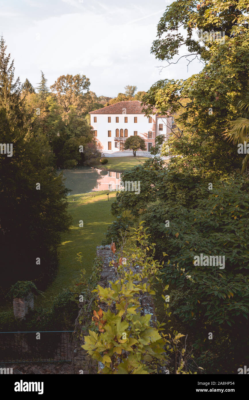 Villa Belvedere in Mirano Italy Stock Photo Alamy