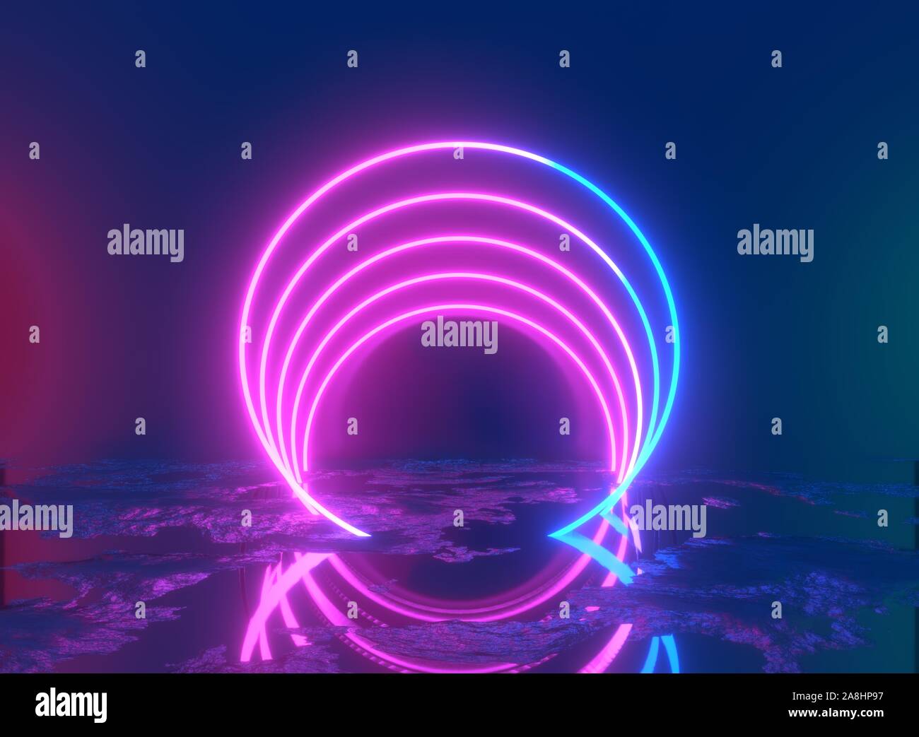 abstract neon color cyberpunk background, neon spectrum, glowing