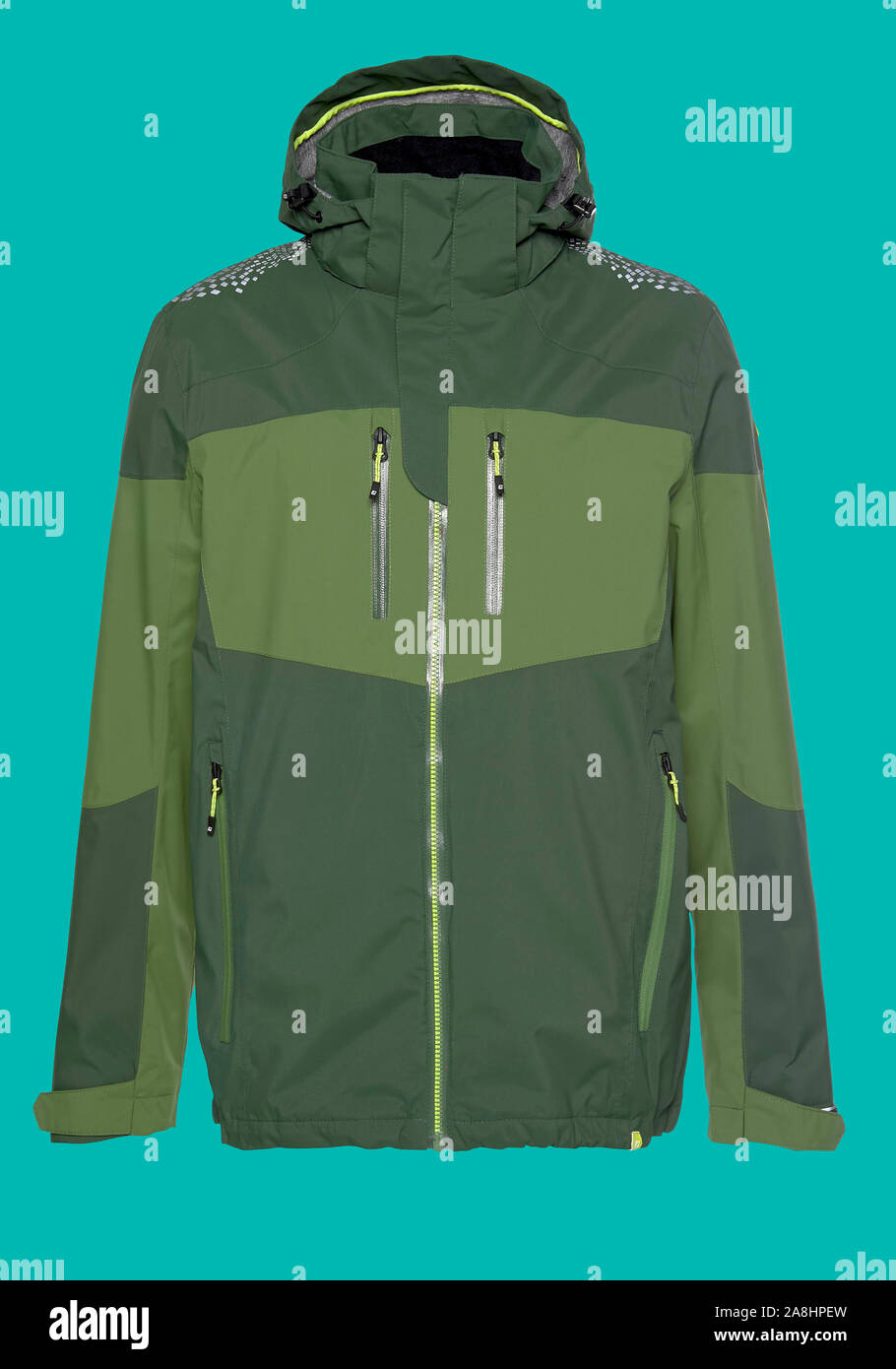 Download Closeup Blank Winter Jacket For Men And Women Isolated On Mock Up Template Blank Jacket Stock Photo Alamy