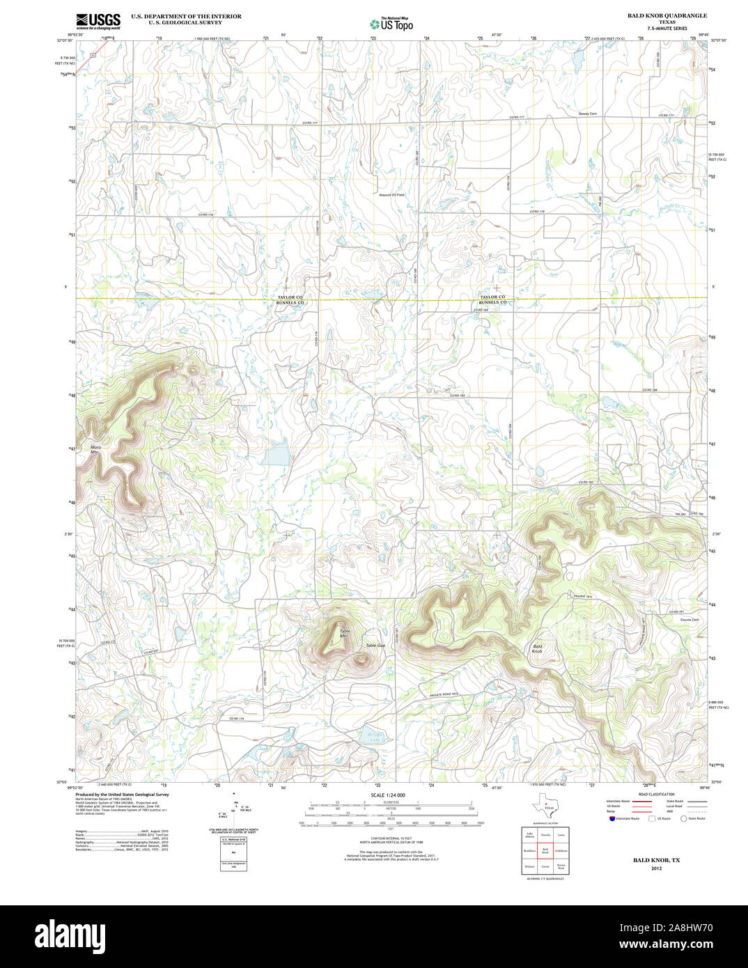 Map of bald knob hires stock photography and images Alamy