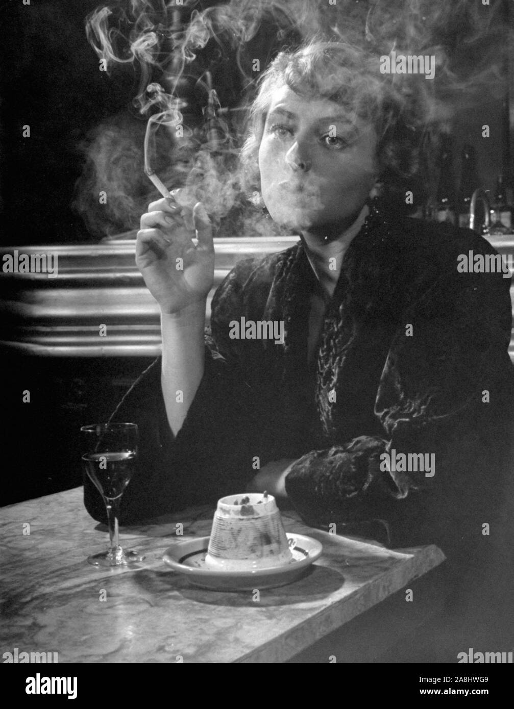 did ingrid bergman smoke cigarettes Ingrid Bergman Smoking Cigarette by