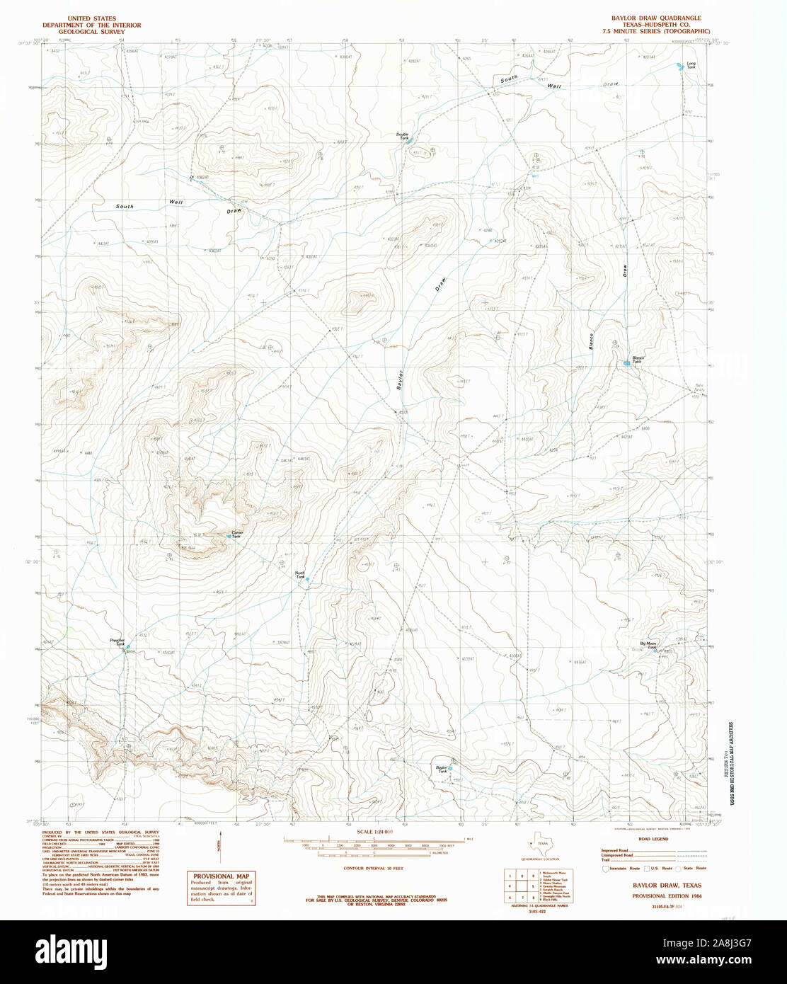 Baylor texas map hi-res stock photography and images - Alamy