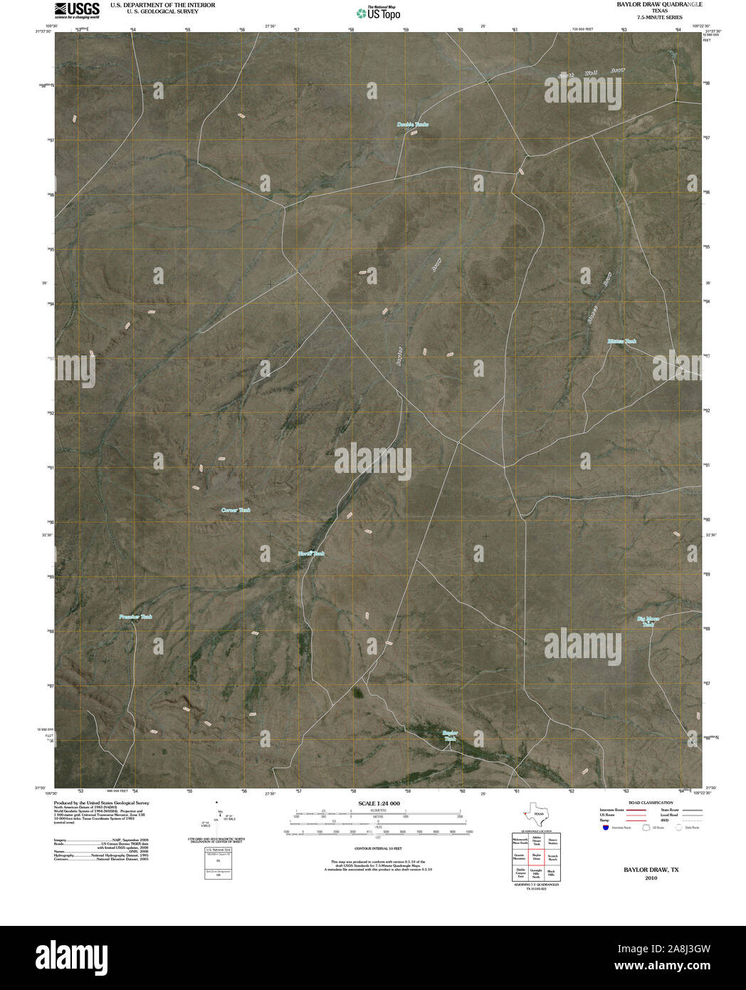 Baylor texas map hi-res stock photography and images - Alamy