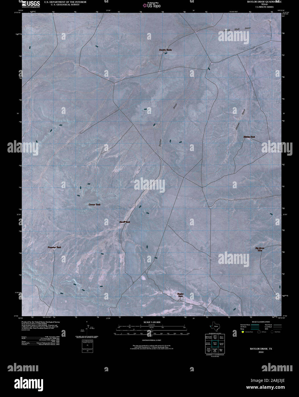 Baylor texas map hi-res stock photography and images - Alamy