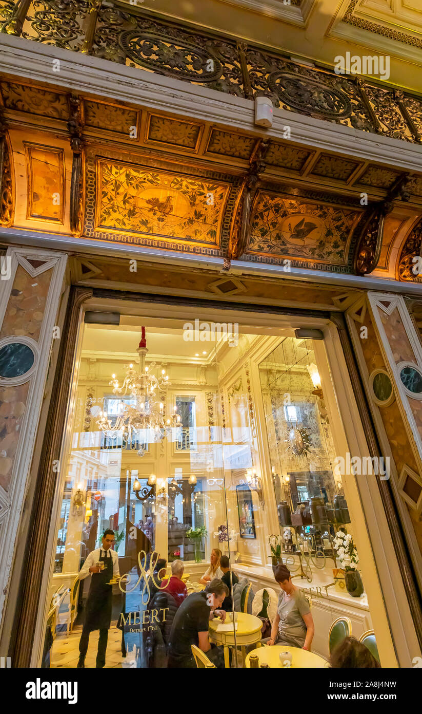 The Méert Cafe, Lille, France Stock Photo