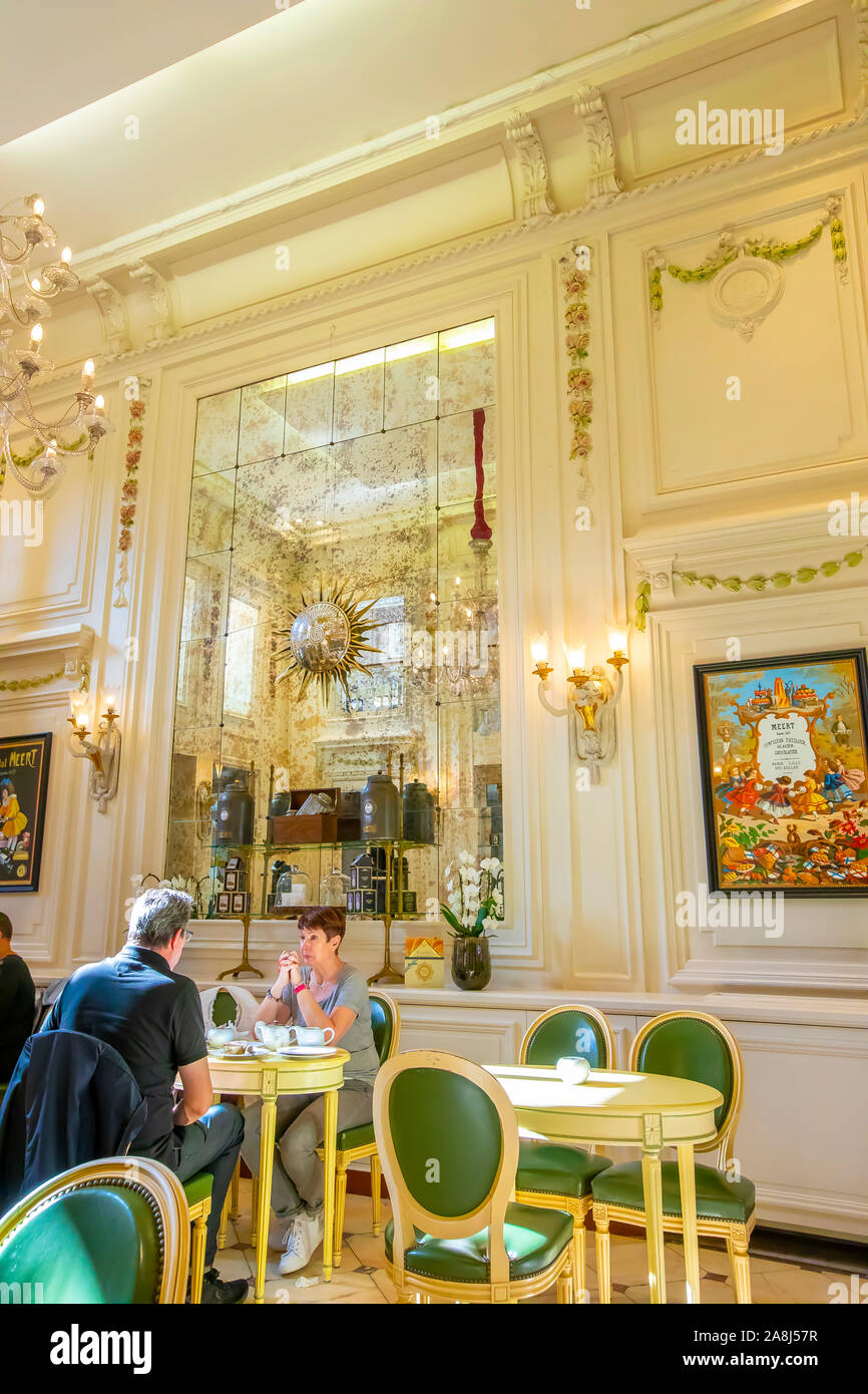 The Méert Cafe, Lille, France Stock Photo