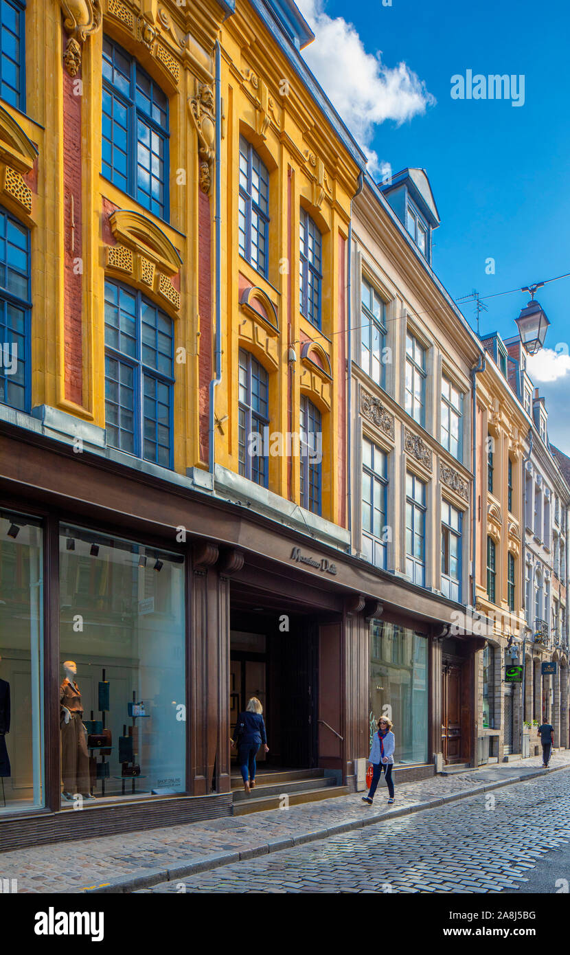 Lille France Shops Stock Photos Lille France Shops Stock