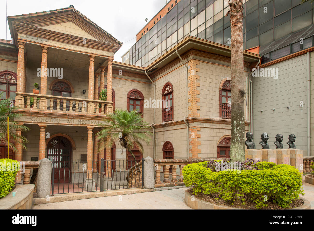 Mayor’s office / Consejo municipal in Envigado, Colombia. Stock Photo