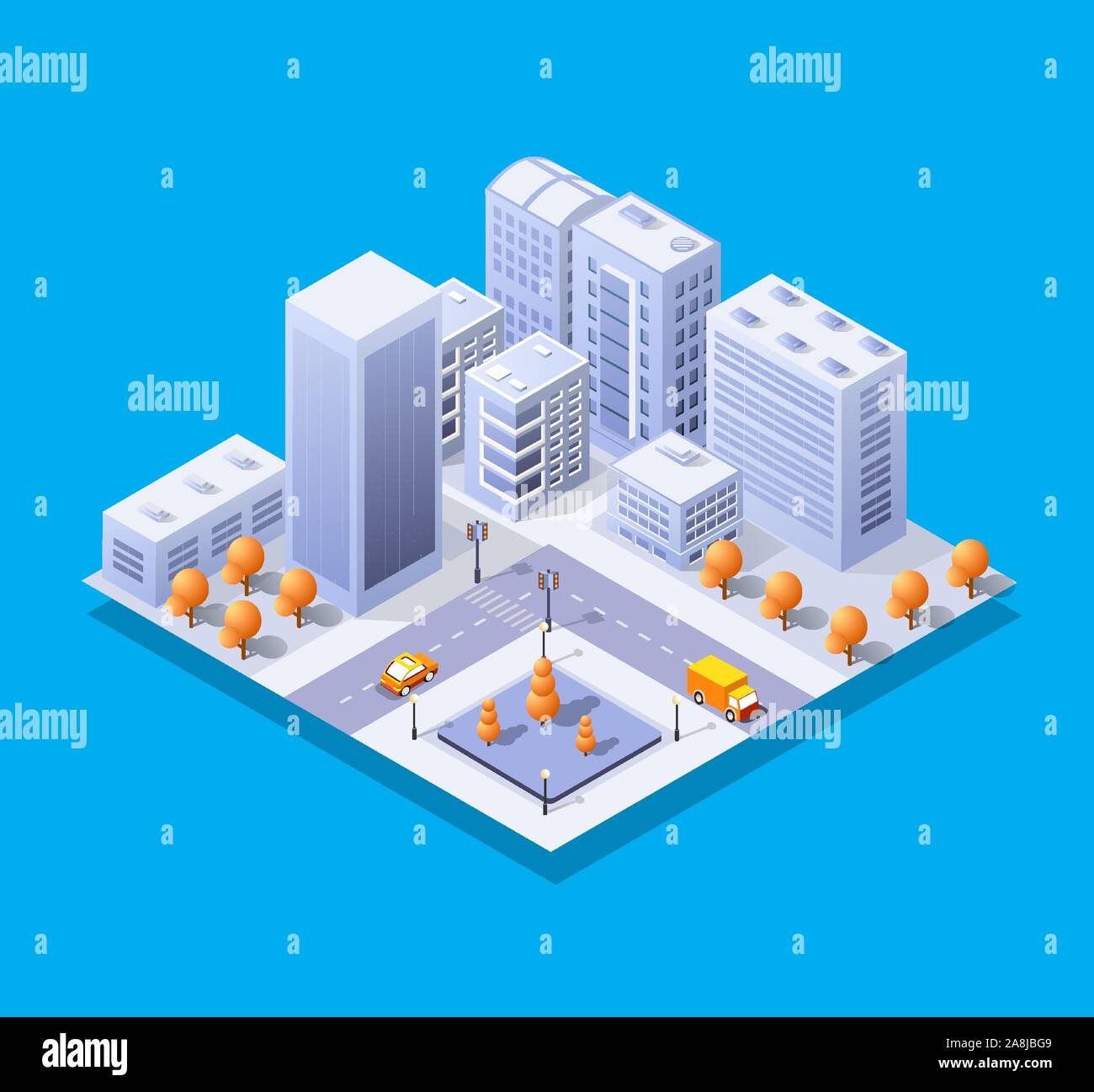 Architecture vector illustration city Stock Vector Image & Art - Alamy