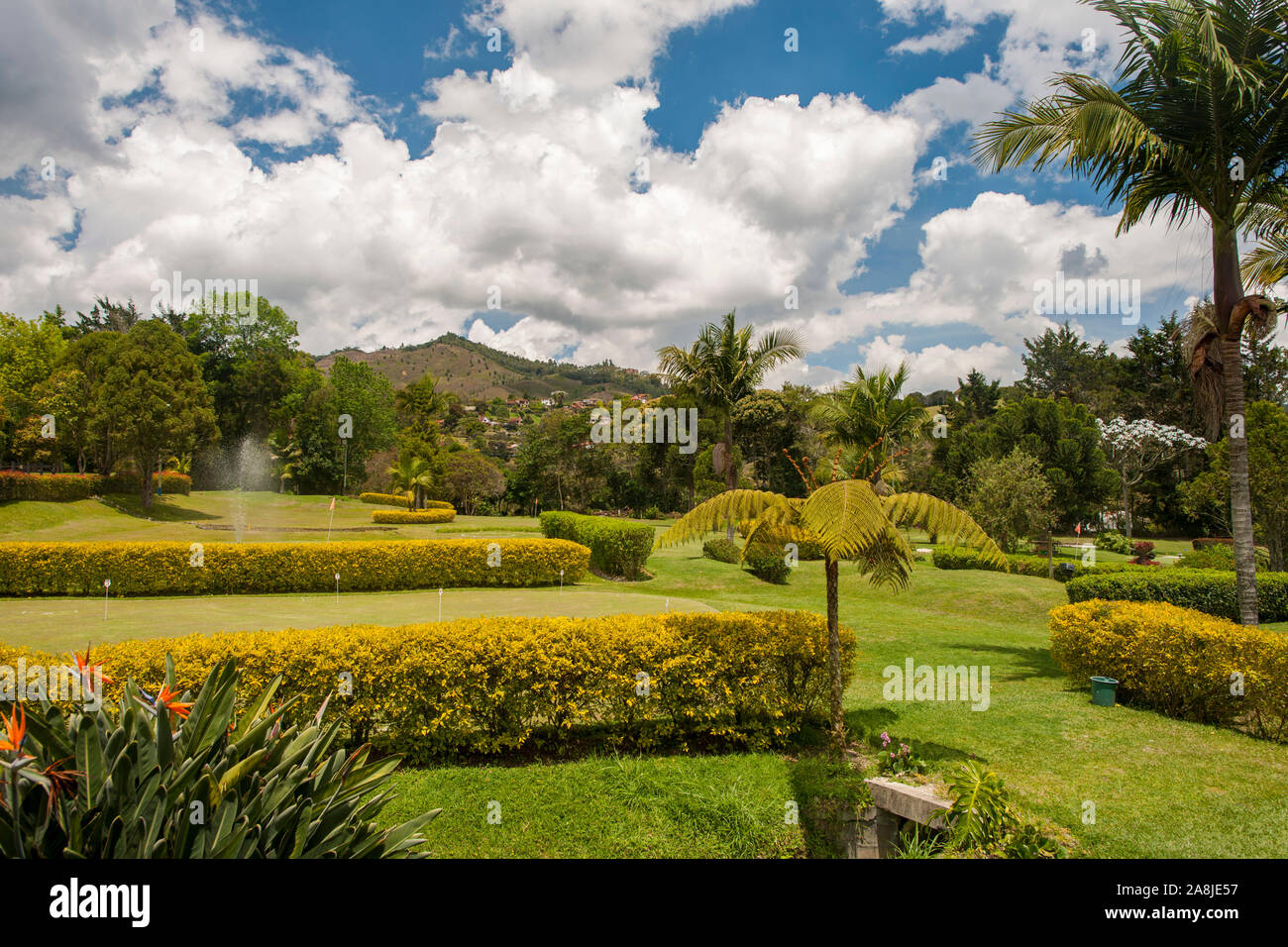 Jardin Fizebad, Antioquia, Colombia. Stock Photo