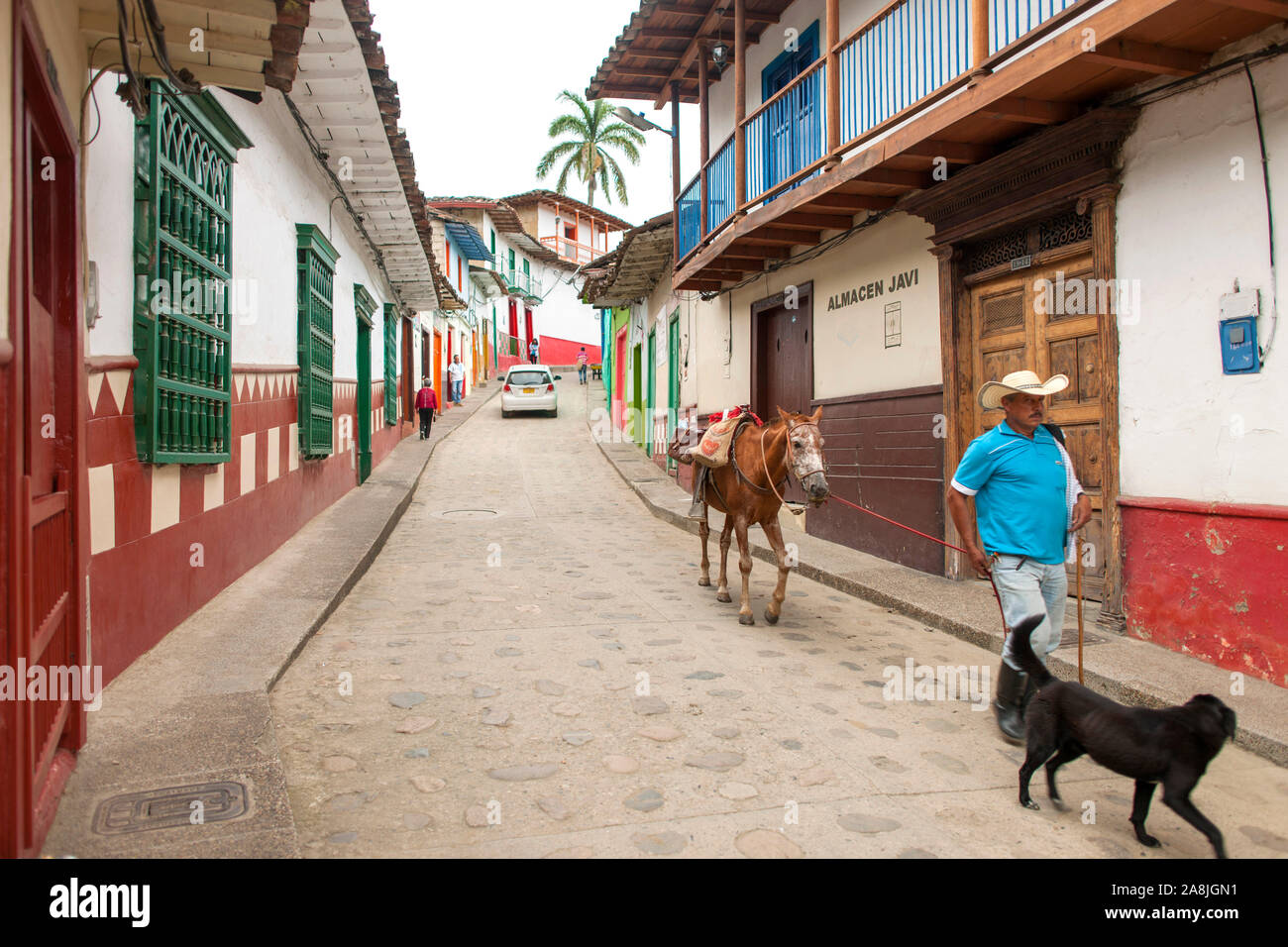 The village of Concepción, Antioquia, Colombia Stock Photo Alamy