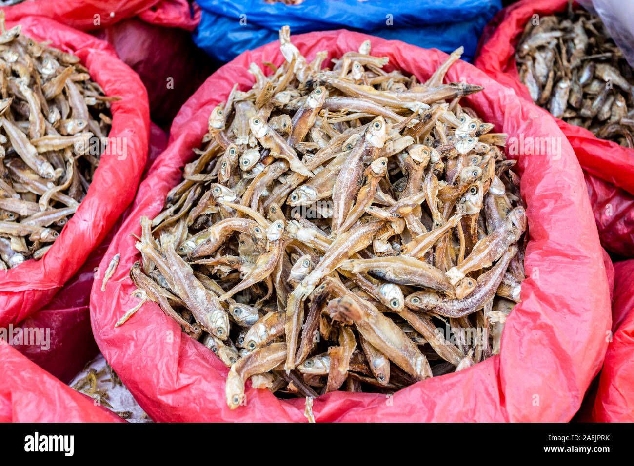 Download Bags Of Dried Fish High Resolution Stock Photography And Images Alamy Yellowimages Mockups