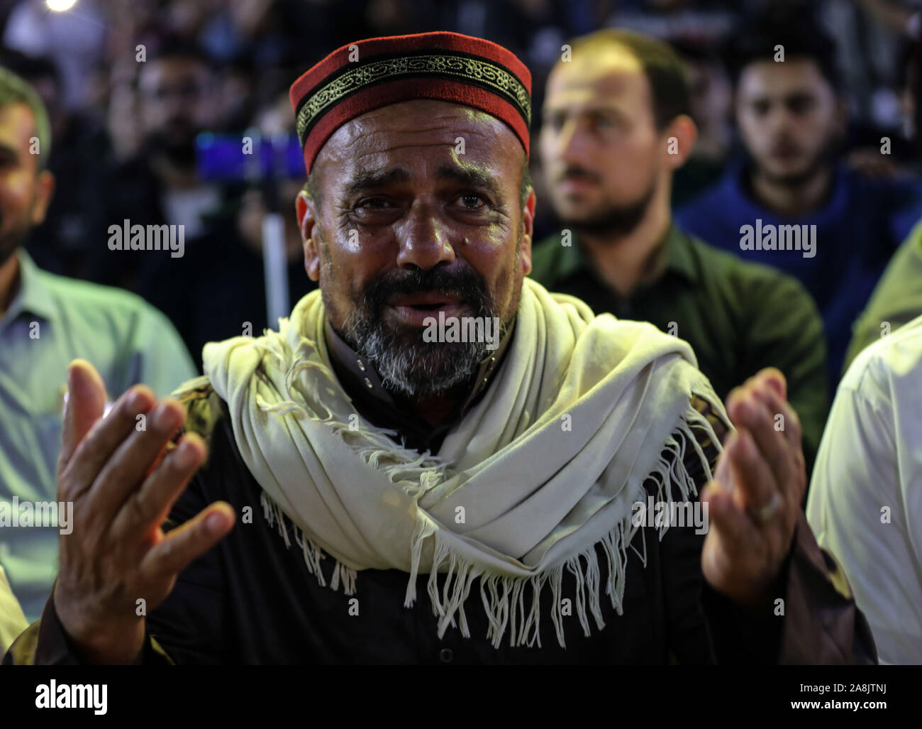 Muslims In Gaza Gaza. 9th Nov, 2019. A Palestinian Muslim attends a ceremony to ...