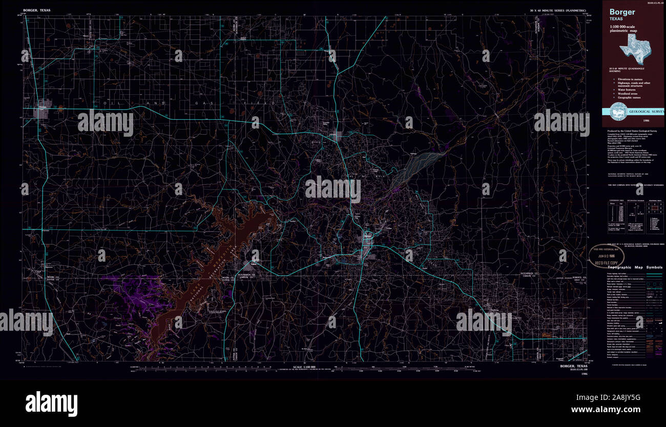 texas map hires stock photography and images Alamy