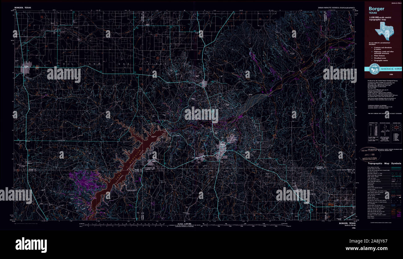 texas map hires stock photography and images Alamy