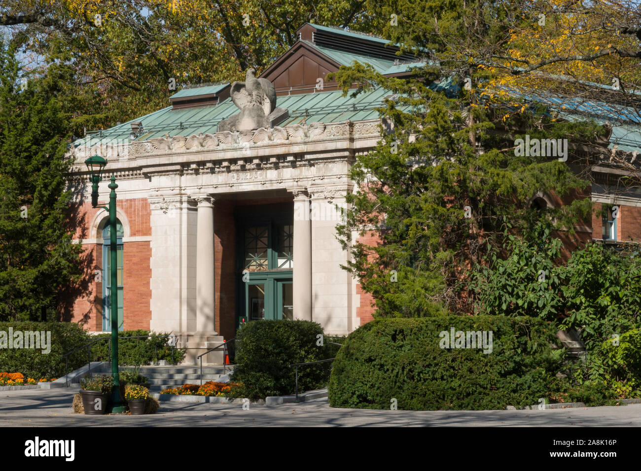 The Bronx Zoo, Wildlife Conservation Society, Bronx Park, Bronx, NYC Stock Photo