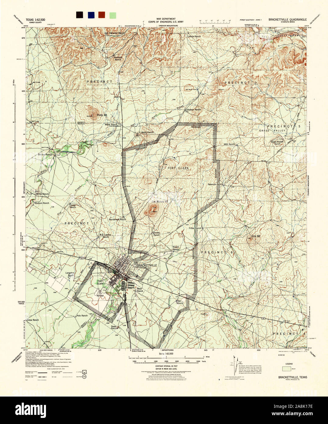 Brackettville texas hires stock photography and images Alamy