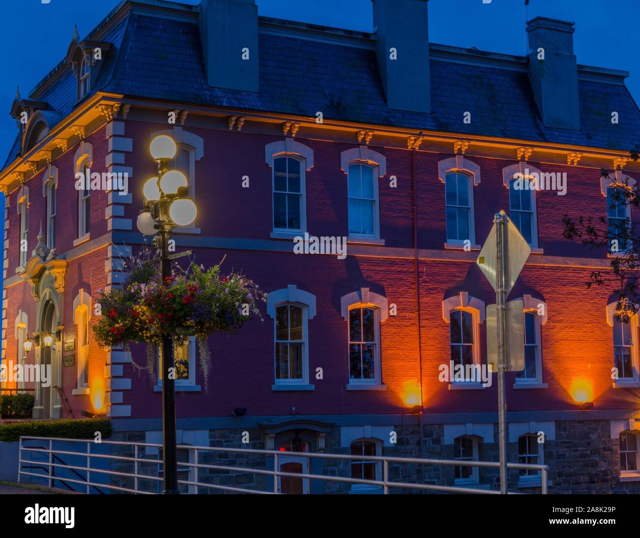 The Old Victoria Customs House in the inner harbour, Victoria, BC, Canada. Stock Photo