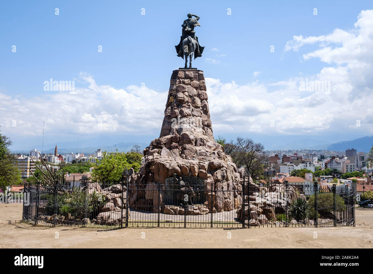 Monument To General Martin Miguel De Guemes In Salta Argentina Stock Photo Alamy