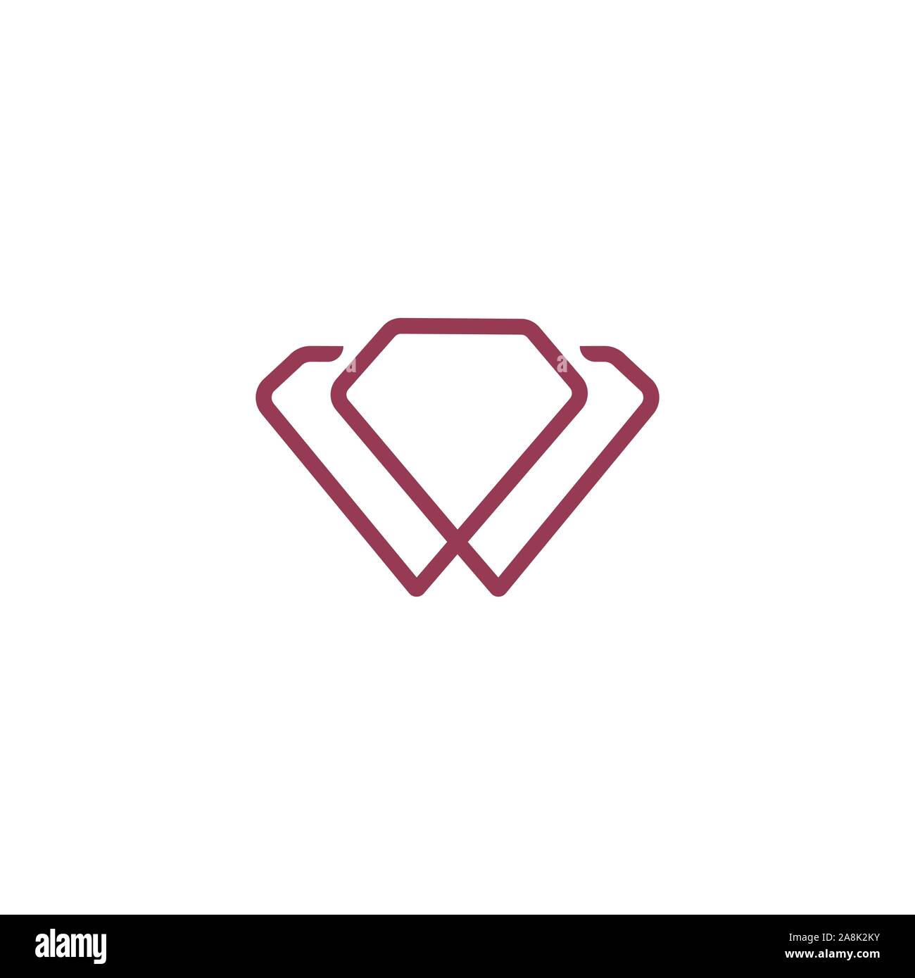 Diamond logo vector design templates Stock Vector Image & Art - Alamy