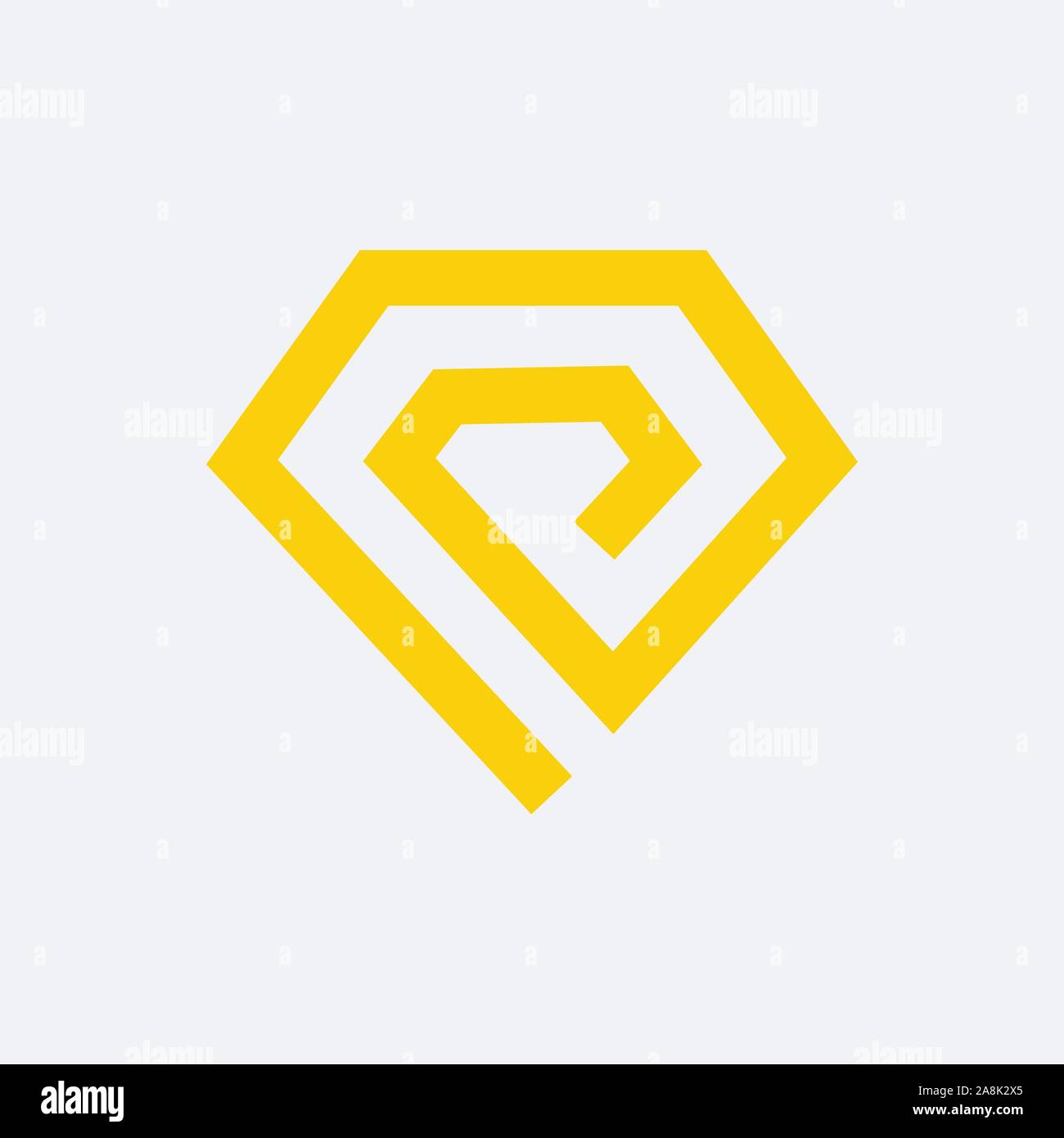 Diamond logo vector design templates Stock Vector Image & Art - Alamy