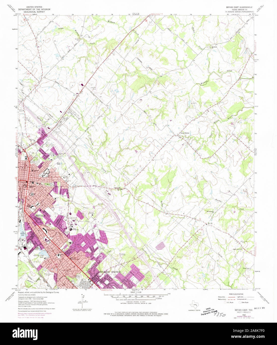 Bryan texas map hires stock photography and images Alamy